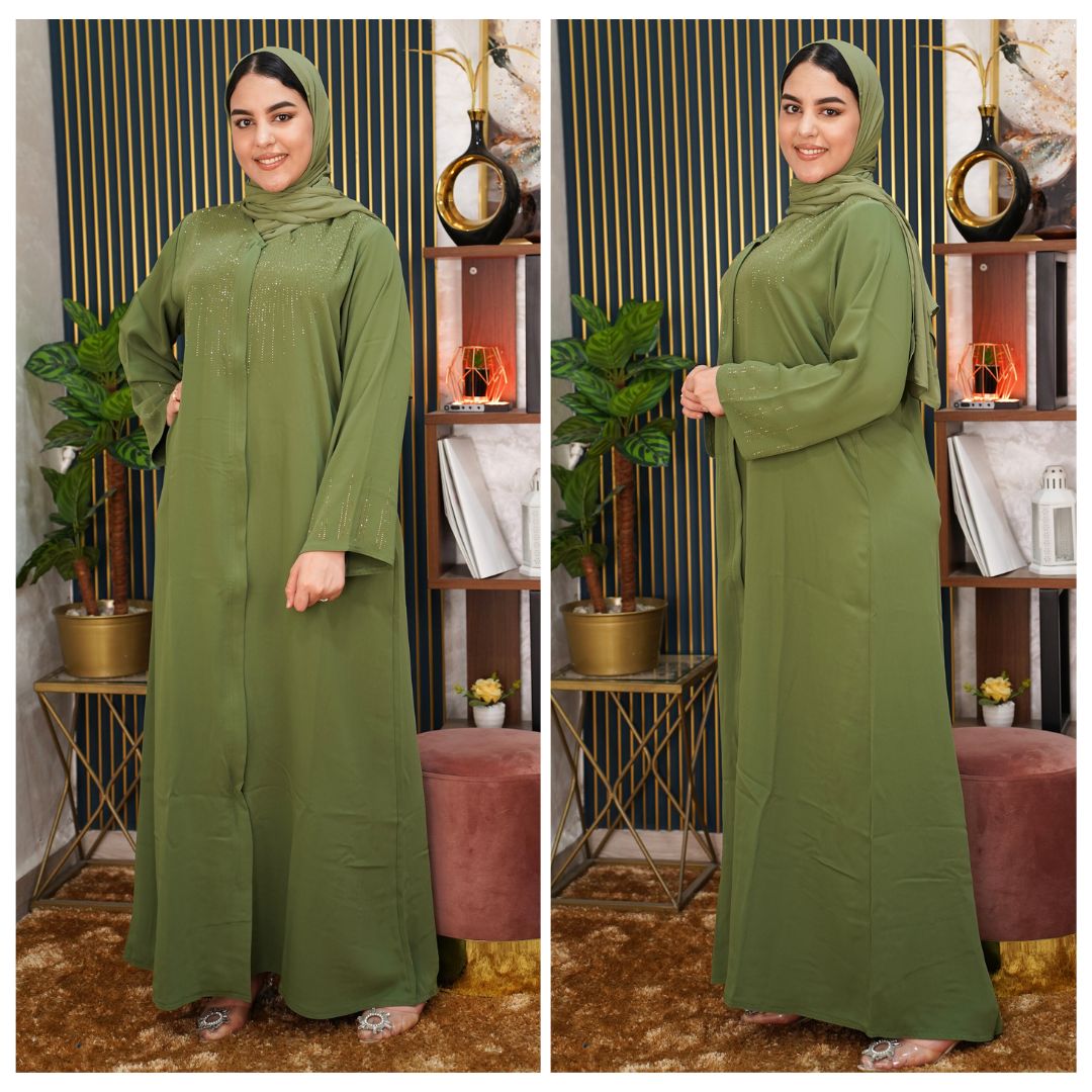 عباية بالفولار إماراتية(Ref 10)