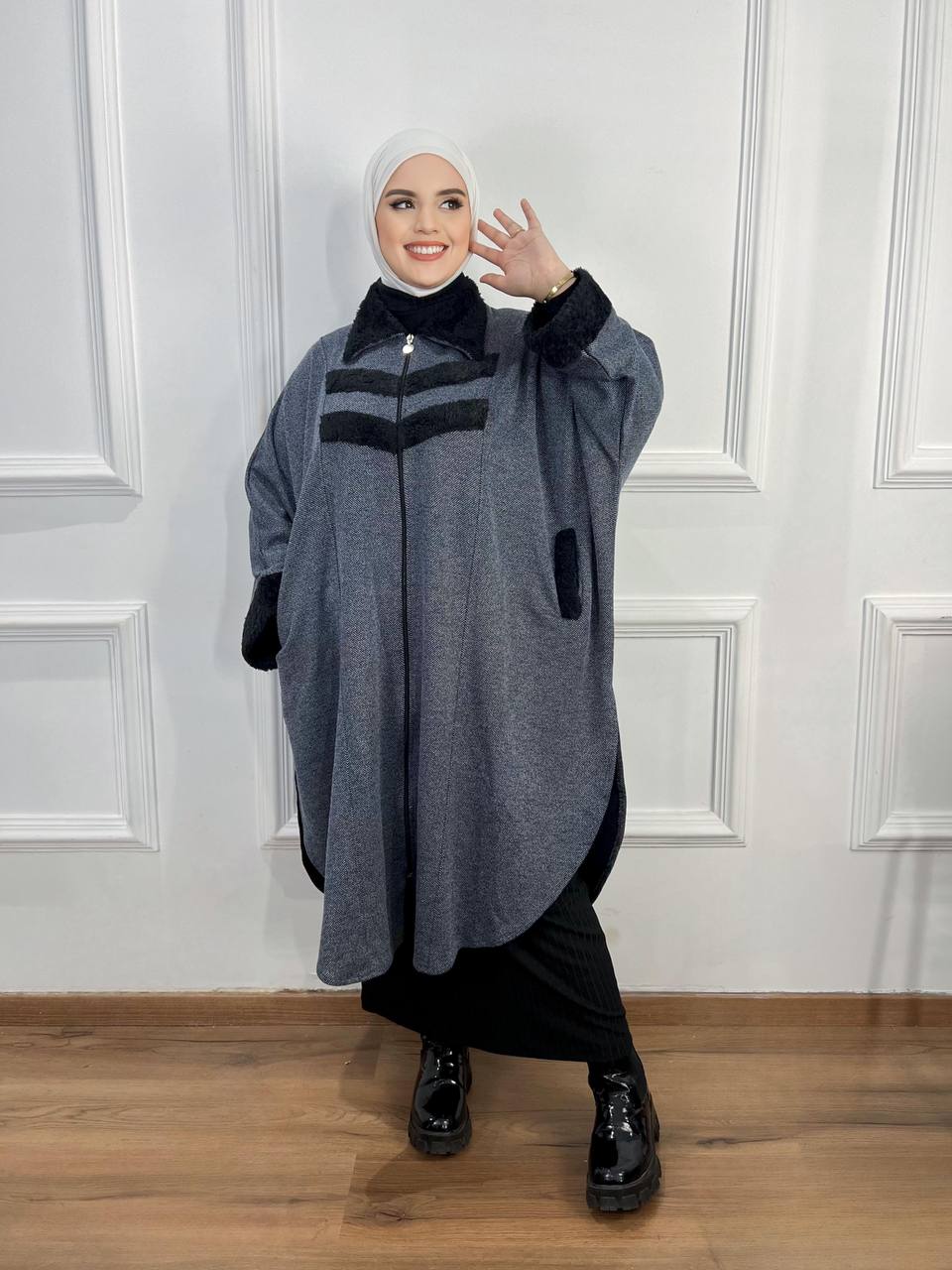 كاب دافئ و غاية في الجمال والأناقة 2024