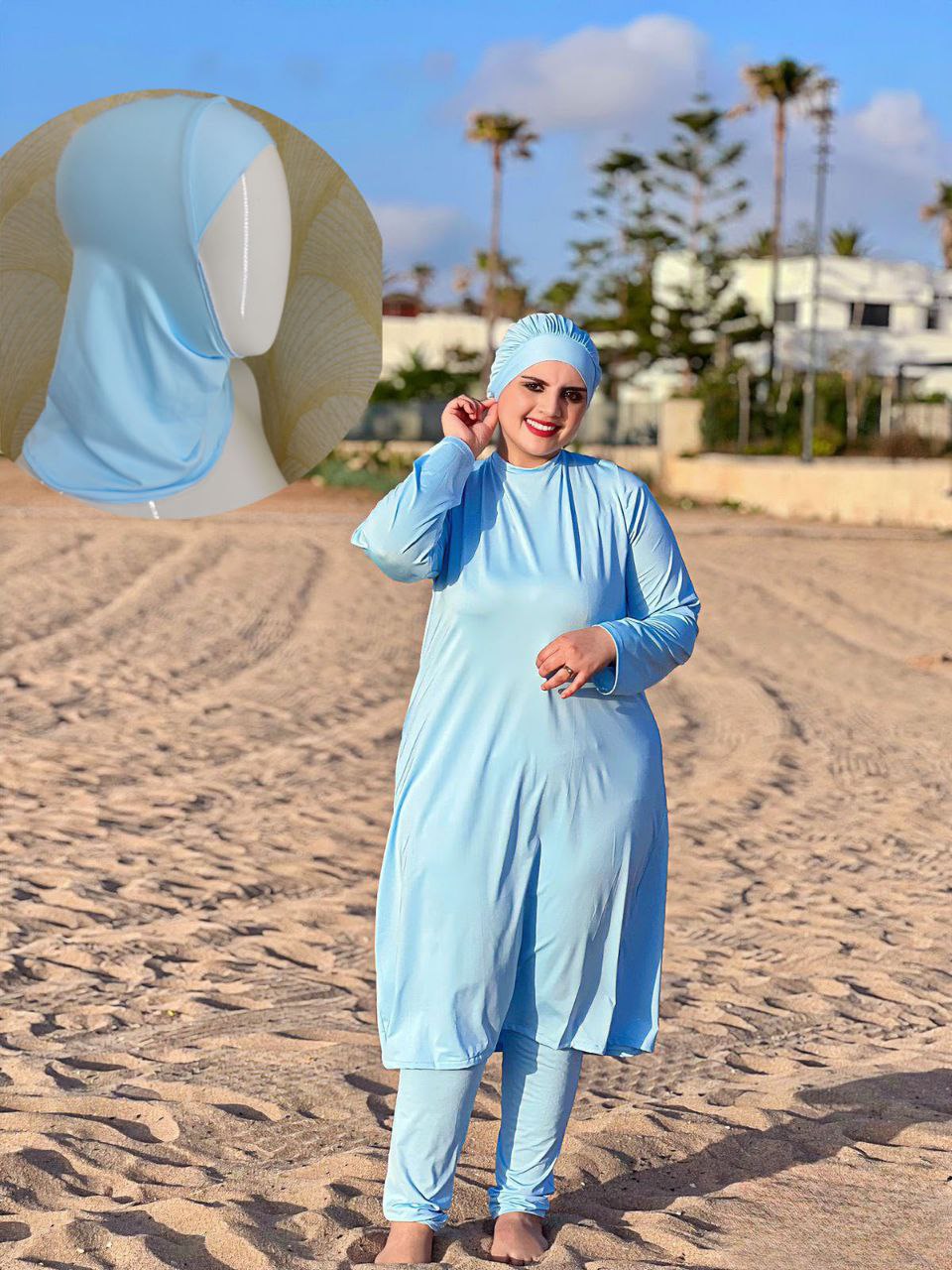 لباس البحر للمحجبات مريح لهذا الصيف