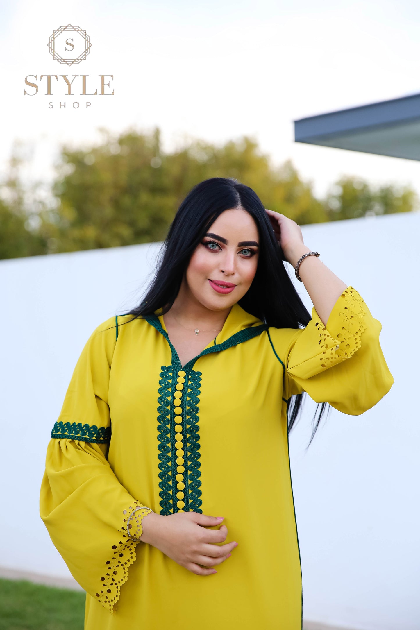 جديد الجلابة المغربية 2022 بآخر مكين فالطرز و بفصالة راقية ولوينات غزالة