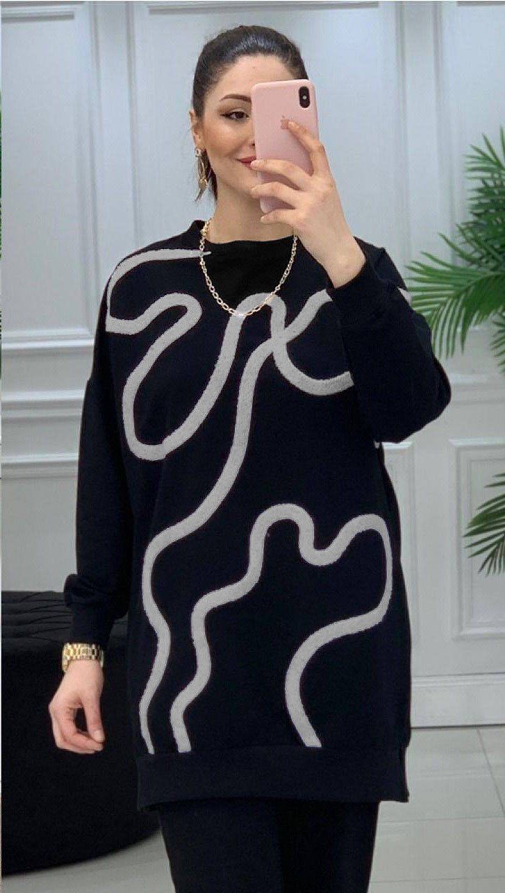 (Ref003) طقم نسائي شتوي