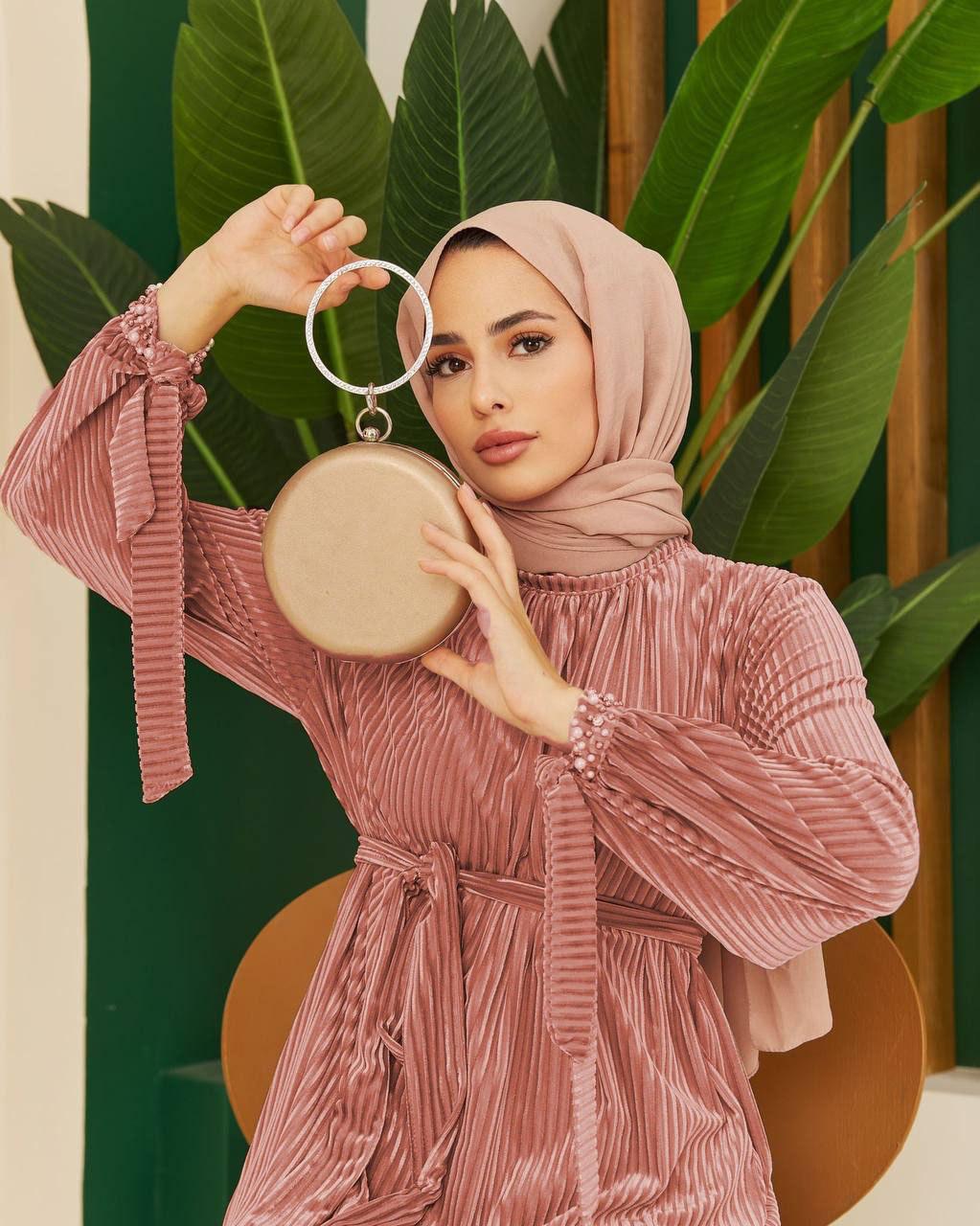 (Ref19)2023فستان ثوب موبرة