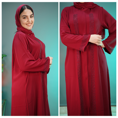 عباية بالفولار إماراتية(Ref 9)