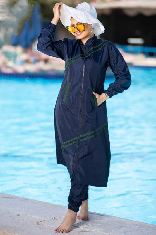 لباس البحر للمحجبات مريح لهذا الصيف ( REF 03 )